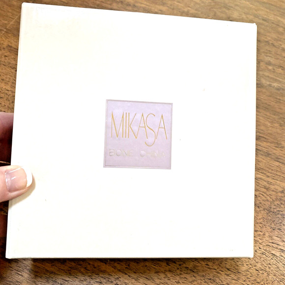 Mikasa Japan Bone China Heart Shaped Trinket Dish "All My Love" Porcelain NEW - Picture 7 of 8